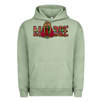 Pigment Oil Green madre floral aztec leopard Urban Hoodie - Jasminsmagicworld