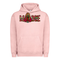 Pigment Salmon madre floral aztec leopard Urban Hoodie - Jasminsmagicworld