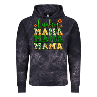 Cloud Black lucky mama mama mama  St. Patrick's Vintage Hoodie - LillyAllenDesigns