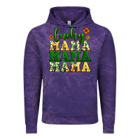 Cloud Purple lucky mama mama mama  St. Patrick's Vintage Hoodie - LillyAllenDesigns