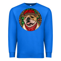 True Royal Christmas English Bulldog Premium Sweatshirt - RanaPortraitStore