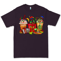 Plum Mexico Coffee Cups Premium Tee - FaDigitalArtStudio