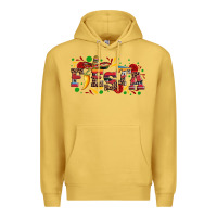 Antique Gold fieasta with sombrero rose and pepper Premium Hoodie - Artiststas
