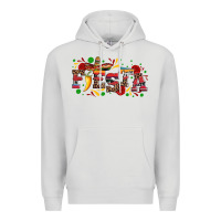 Dove Grey fieasta with sombrero rose and pepper Premium Hoodie - Artiststas