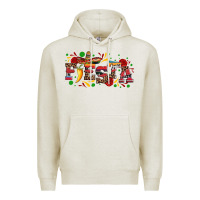 Oatmeal Heather fieasta with sombrero rose and pepper Premium Hoodie - Artiststas