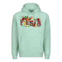 Seafoam fieasta with sombrero rose and pepper Premium Hoodie - Artiststas