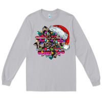 Moon Dust serape and leopard christmas Long Sleeve Tee - CowhideDigitalArt