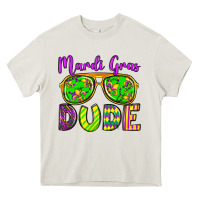 Cream mardi gras dude olivia Heavy Core Tee - OliviaCreatesArt