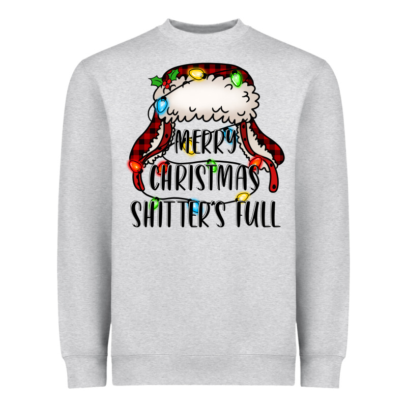 Merry Christmas Shitter's Full,  Christmas Vacation Heavyweight Sweatshirt by Jasminsmagicworld | Teevron