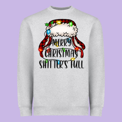 Merry Christmas Shitter's Full,  Christmas Vacation Heavyweight Sweatshirt Designed By Jasminsmagicworld