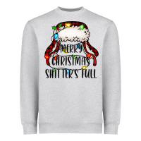 Heather Grey merry christmas shitter's full,  christmas vacation Heavyweight Sweatshirt - Jasminsmagicworld