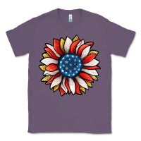 Lavender Patriotic Sunflower Classic Tee - Jasminsmagicworld