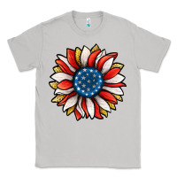 Moon Dust Patriotic Sunflower Classic Tee - Jasminsmagicworld