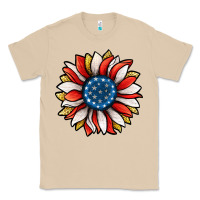 Mushroom Patriotic Sunflower Classic Tee - Jasminsmagicworld