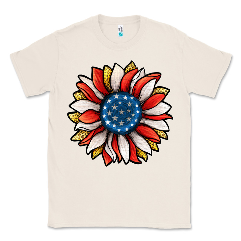 Patriotic Sunflower Classic Tee by Jasminsmagicworld | Teevron