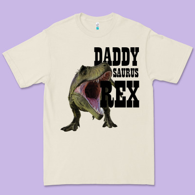 Daddy Saurus Rex Premium Tee Designed By Bettercallsaul