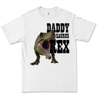 White DADDY SAURUS REX Premium Tee - Bettercallsaul