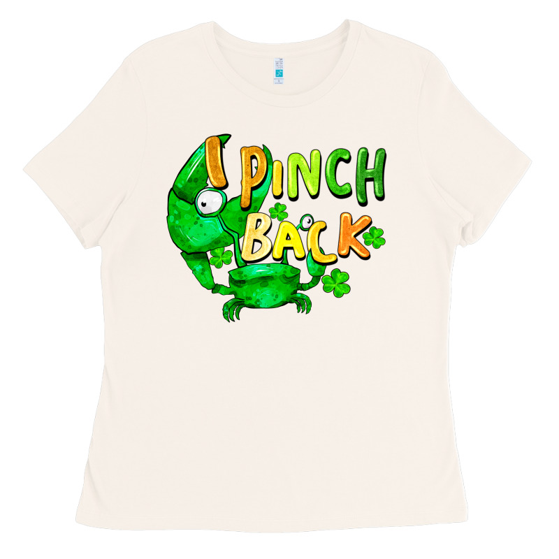 I Pinch Back With Crab Ladies Tee by FaDigitalArtStudio | Teevron