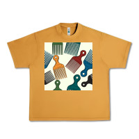 Peanut Butter afro combs seamless patterns Urban Heavy Tee - BundleAndBundleShop