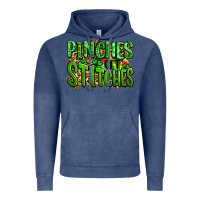 Vintage Denim pinches get stitches st patricks Vintage Hoodie - LillyAllenDesigns