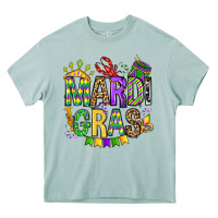 Arona mardi gras olivia Heavy Core Tee - OliviaCreatesArt