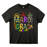 Asphalt mardi gras olivia Heavy Core Tee - OliviaCreatesArt