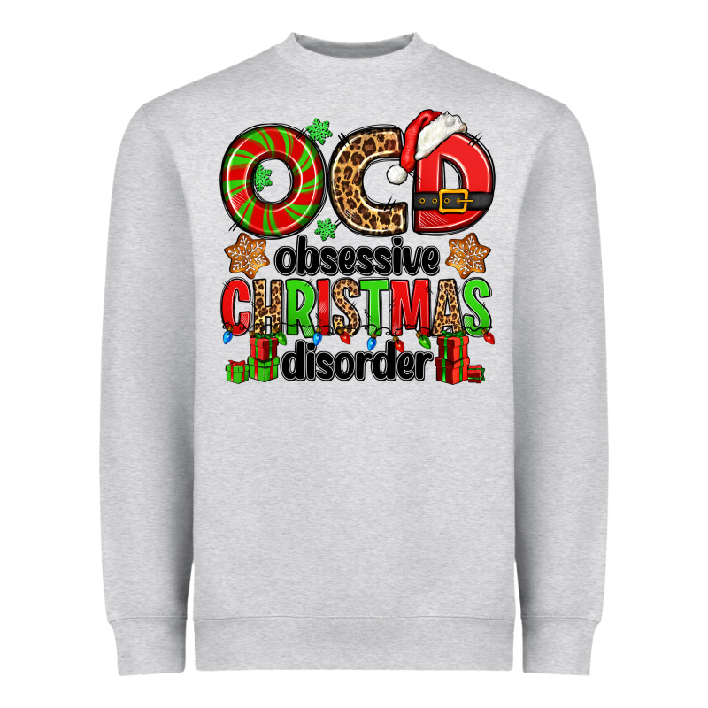 Ocd Obsessive Christmas Disorder Heavyweight Sweatshirt by Jasminsmagicworld | Teevron