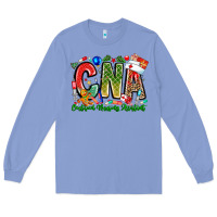 Colony Blue Christmas CNA Long Sleeve Tee - CowhideDigitalArt