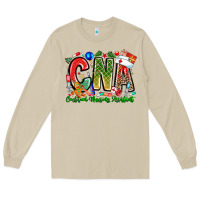 Mushroom Christmas CNA Long Sleeve Tee - CowhideDigitalArt