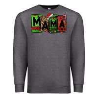 Charcoal Heather Christmas mama Premium Sweatshirt - Jasminsmagicworld