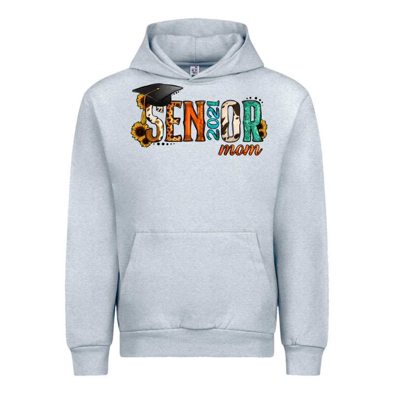 Mom Of A Senior 2021 Urban Hoodie by Jasminsmagicworld | Teevron