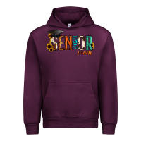 Mauve Wine mom of a senior 2021 Urban Hoodie - Jasminsmagicworld