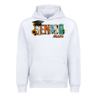 White mom of a senior 2021 Urban Hoodie - Jasminsmagicworld