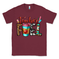 Burgundy teacher fuel Classic Tee - OliviaCreatesArt