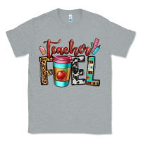 Heather Grey teacher fuel Classic Tee - OliviaCreatesArt
