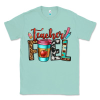 Seafoam teacher fuel Classic Tee - OliviaCreatesArt
