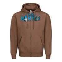 Chestnut hello winter gnomes Zipper Hoodie - RanaPortraitStore