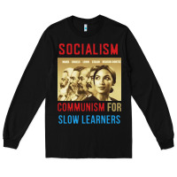 Black socialism Long Sleeve Tee - DesigneFamous