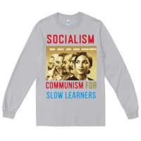 Moon Dust socialism Long Sleeve Tee - DesigneFamous