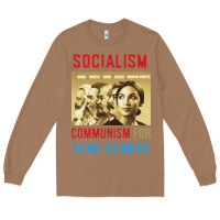 Toasted Coconut socialism Long Sleeve Tee - DesigneFamous