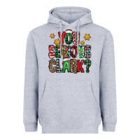 Heather Grey you serious clark Christmas vacation Heavyweight Hoodie - Jasminsmagicworld