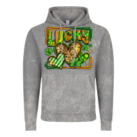 Cloud Rock lucky st patricks day hearts Vintage Hoodie - LillyAllenDesigns