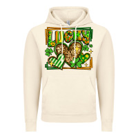 Vintage Artic lucky st patricks day hearts Vintage Hoodie - LillyAllenDesigns