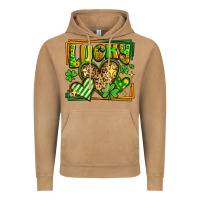 Vintage Camel lucky st patricks day hearts Vintage Hoodie - LillyAllenDesigns