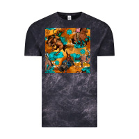 Cloud Black cowboy rodeo seamless pattern Vintage Tee - BundleAndBundleShop