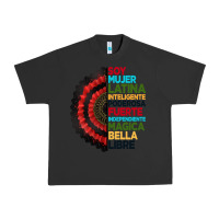 Pigment Black hispanic heritage month hand fan Urban Heavy Tee - BundleAndBundleShop