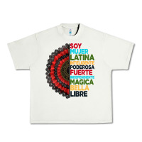 Pistachio hispanic heritage month hand fan Urban Heavy Tee - BundleAndBundleShop
