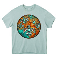 Arona western pattern circle Heavy Core Tee - Jasminsmagicworld