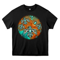 Black western pattern circle Heavy Core Tee - Jasminsmagicworld