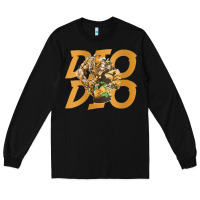 Black jojo bizarre Long Sleeve Tee - DesigneFamous